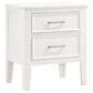 New Heritage Design Andover 4 Piece Queen Bedroom Set in White, , large