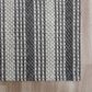 L&R Resources Bergen 7"9" x 9"9" Dark Gray and Ivory Area Rug, , large