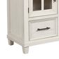 Ashley Shaybrock 5-Drawer Dresser in Antiqued White and Brown, , large