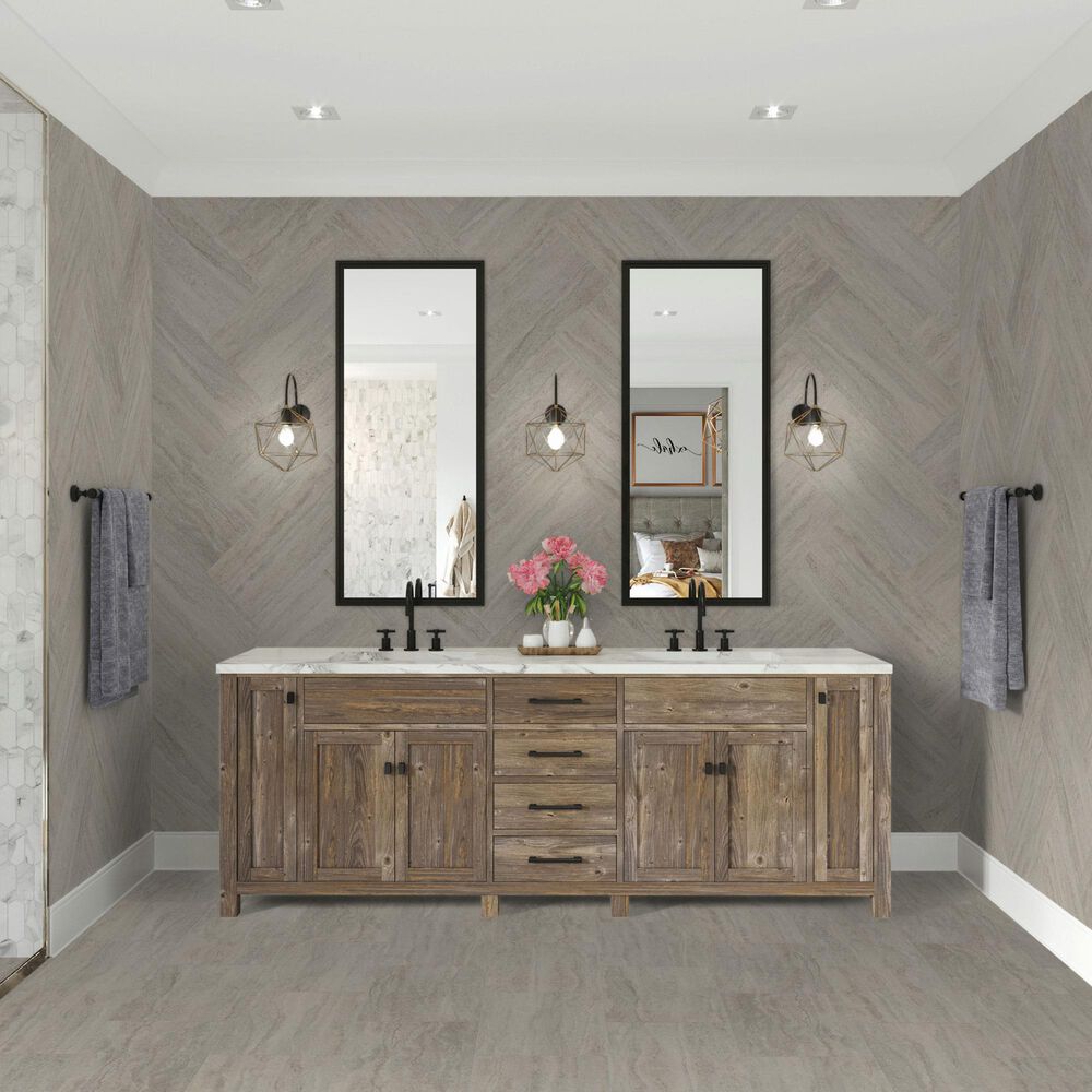 Dal-Tile Haddonstone Horizon Rectangle Vein Cut 12" x 24" Satin Polished Porcelain Tile, , large