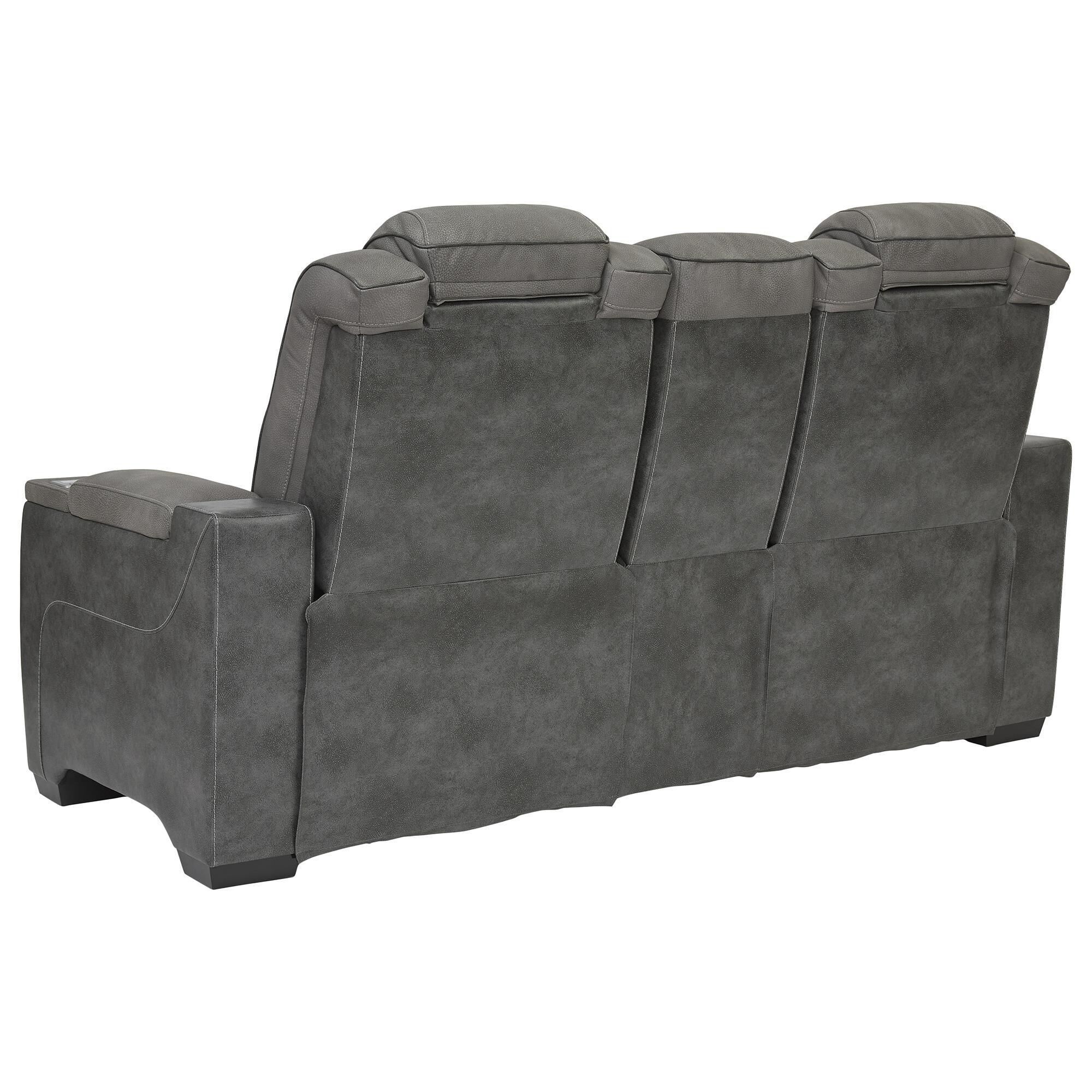 Ashley Next-Gen DuraPella Power Reclining Loveseat with Console in