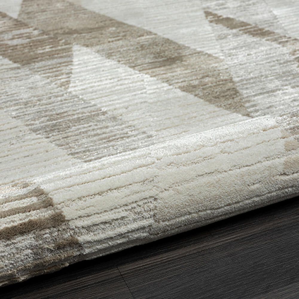 L&amp;R Resources Brisbane Geometric Gray 5&#39; x 7&#39;11&quot; Area Rug, , large