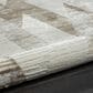 L&R Resources Brisbane Geometric Gray 5" x 7"11" Area Rug, , large
