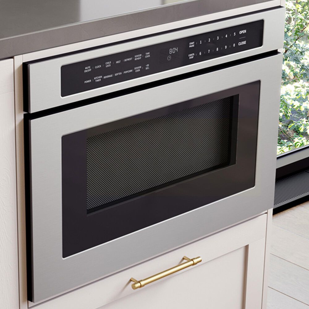 Zephyr 1.2 Cu. Ft. Drawer Microwave in Stainless Steel, , large