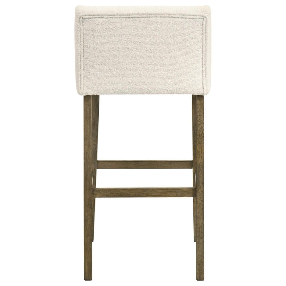 Armen Living Fauna Bar Height Stool in Putty Brown, , large
