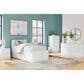 Ashley Onita 2-Drawer Nightstand in White, , large