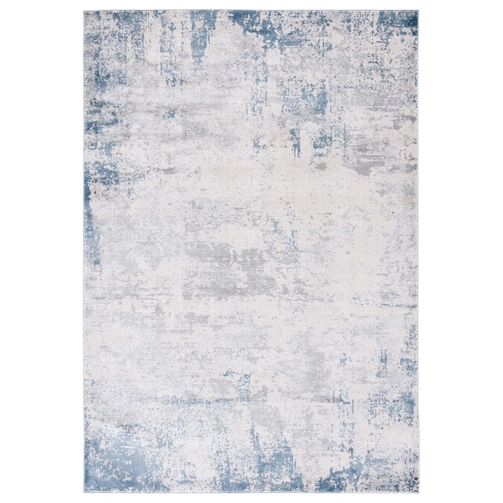 Safavieh Invista INV481F 5"3" x 7"6" Grey and Blue Area Rug, , large
