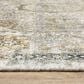 Oriental Weavers Windham Grey and Gold 9" x 12" Area Rug, , large