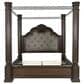 Millenium Maylee King Canopy Bed in Dark Brown, , large