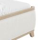 Furniture of America Candra Queen Upholstered Panel Bed in Natural Oak, , large