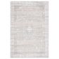 Safavieh Webster WBS328G 4" x 6" Grey and Beige Area Rug, , large