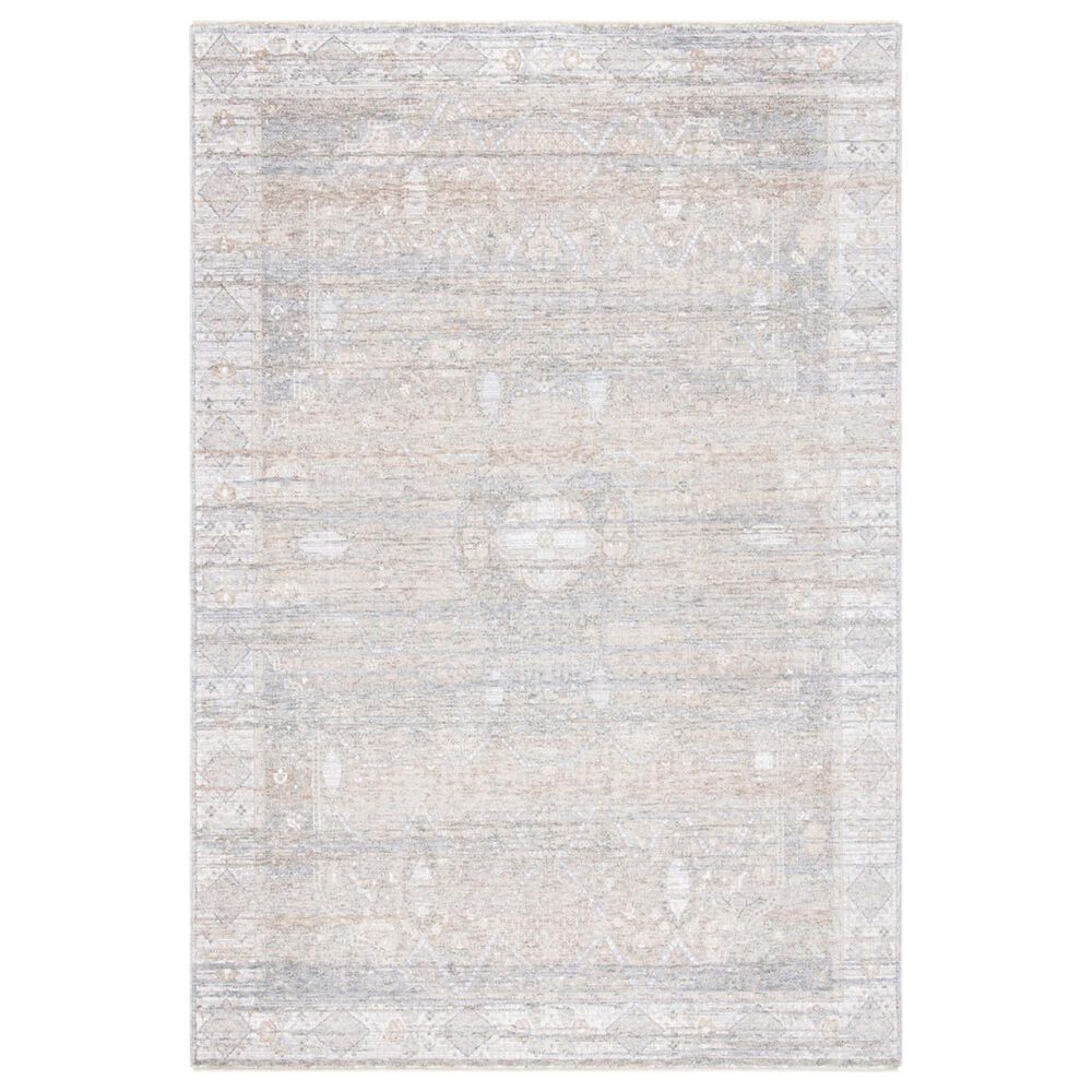 Safavieh Webster WBS328G 4" x 6" Grey and Beige Area Rug, , large