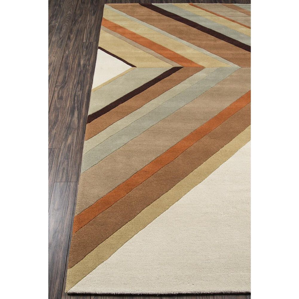 Novogratz Delmar DEL-05 5&#39; x 8&#39; Brown Area Rug, , large