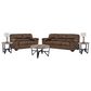 Ashley 7-Piece Living Room Set in Coffee, , large