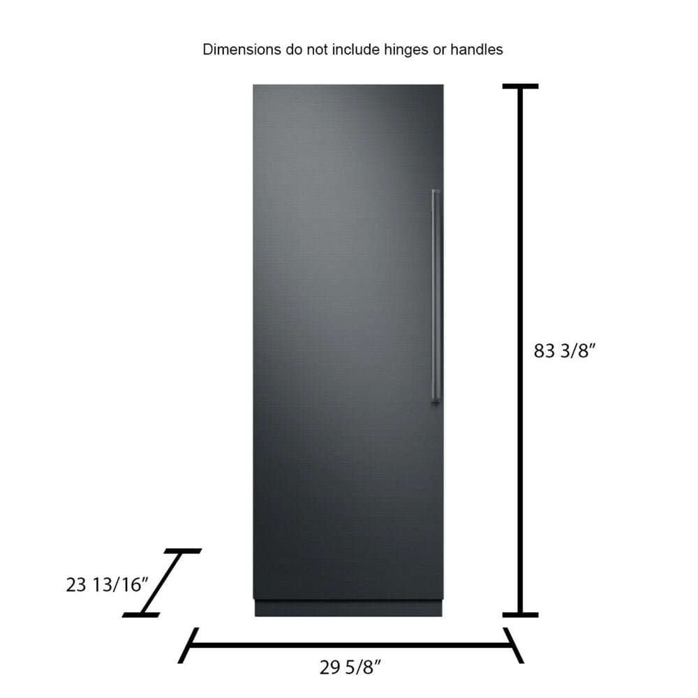 Dacor 30" Modernist Refrigerator Column with Left Hinge - Panel Sold Separately, , large