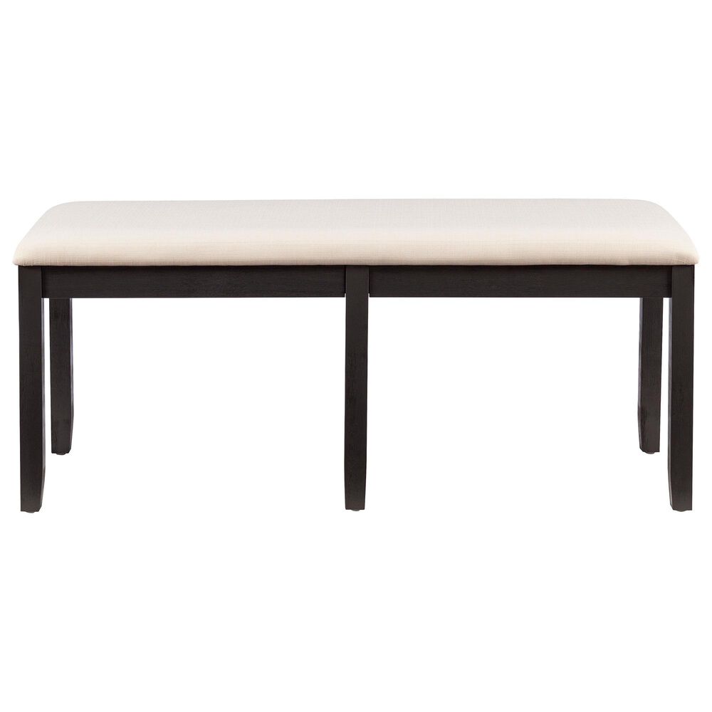 Linon Home Decor Jorissen Bench in Dark Charcoal, , large