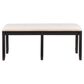Linon Home Decor Jorissen Bench in Dark Charcoal, , large