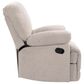 CorLiving Lea Recliner in Beige Fabric, , large