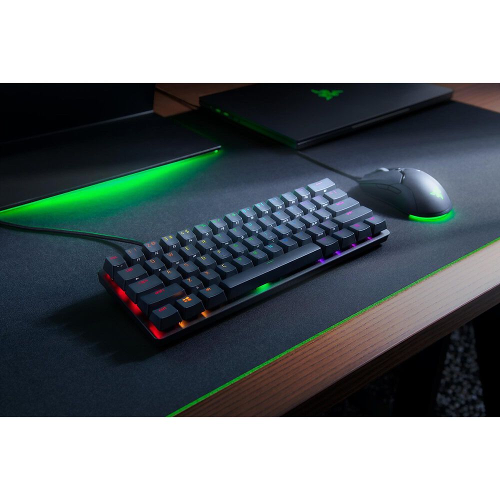 Razer Huntsman Mini Gaming Keyboard with Chroma RGB Backlighting in Black, , large