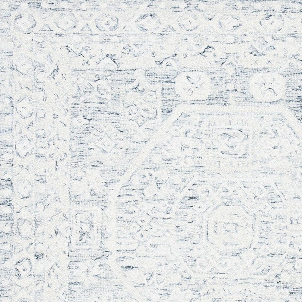 Safavieh Micro-Loop Oriental 2&#39;3&quot; x 11&#39; Charcoal and Ivory Runner, , large