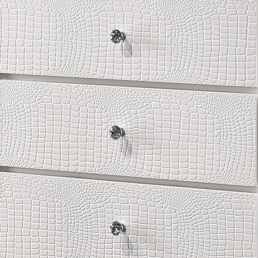 Crown Mark Lyssa 5-Drawer Chest in Frost, , large