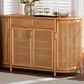 Baxton Studio McKenna 2-Drawer Sideboard in Light Honey, , large