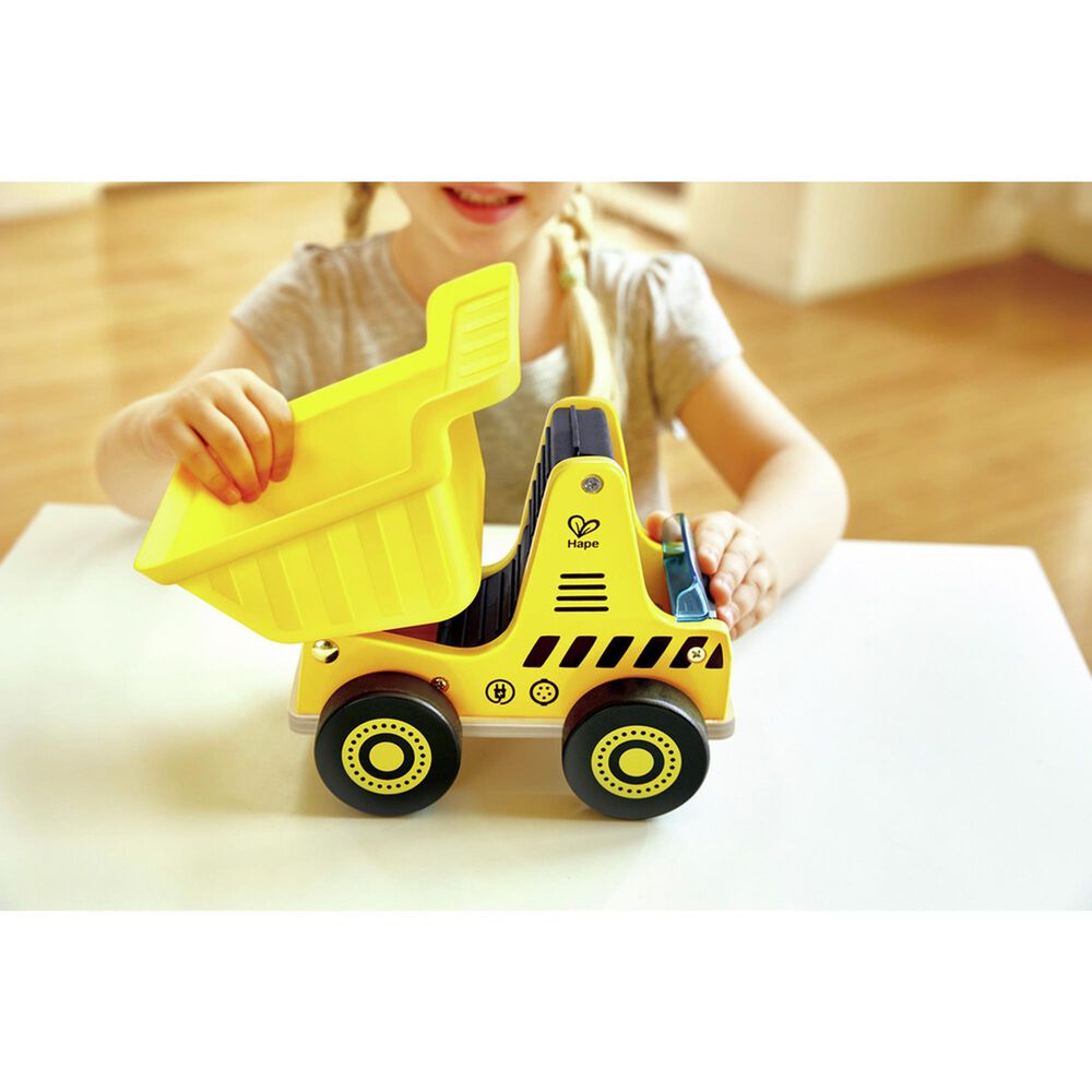 Hape Toys Hauler Dump Truck in Multicolor, , large