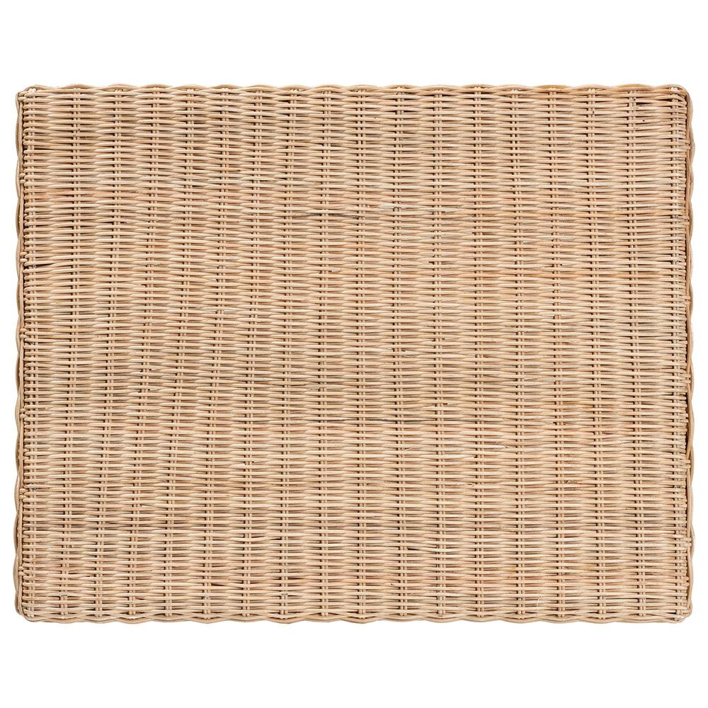 Baxton Studio Farica Accent Bench in Natural Brown, , large