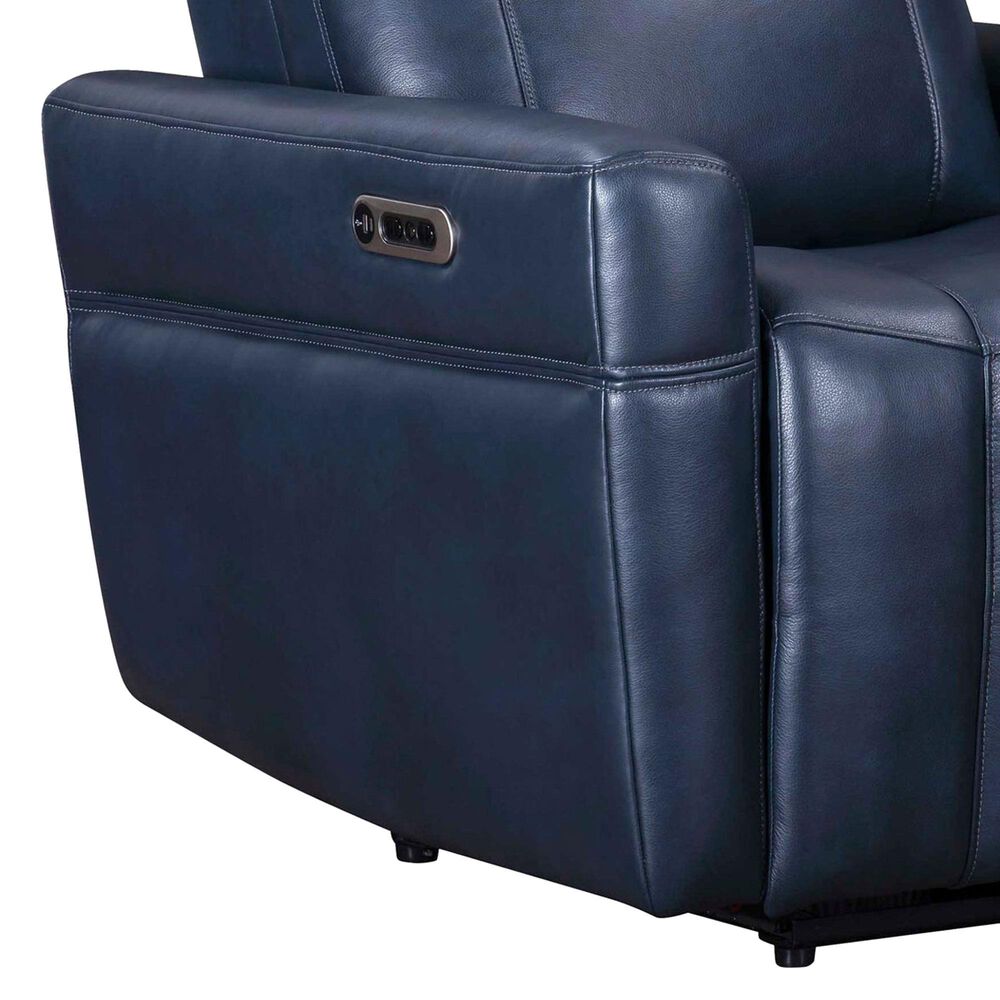 Simeon Collection Bradford Power Zero-Gravity Recliner in Steamboat Marine, , large