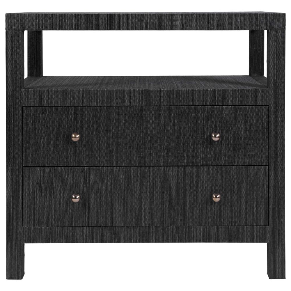 Butler Specialty Company Nora 2-Drawer Nightstand in Charcoal Gray, , large
