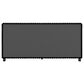 Ashley Zuraleus King Upholstered Platform Bed with Two Nightstands in Matte Black, , large