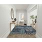 Nourison Garden Oasis GOA02 Navy 8" x 10" Indoor/Outdoor Area Rug, , large