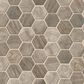 MS International Driftwood Hexagon 12" x 12" Glass Tile, , large