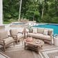 Ashley Grover Beach Outdoor Sofa with Cushion in Driftwood, , large