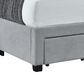 Pacific Landing Soledad Full Upholstered Storage Bed in Grey, , large