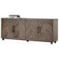 Wycliff Bay Palisades 80" 4-Door Console in Brushed Gray, , large