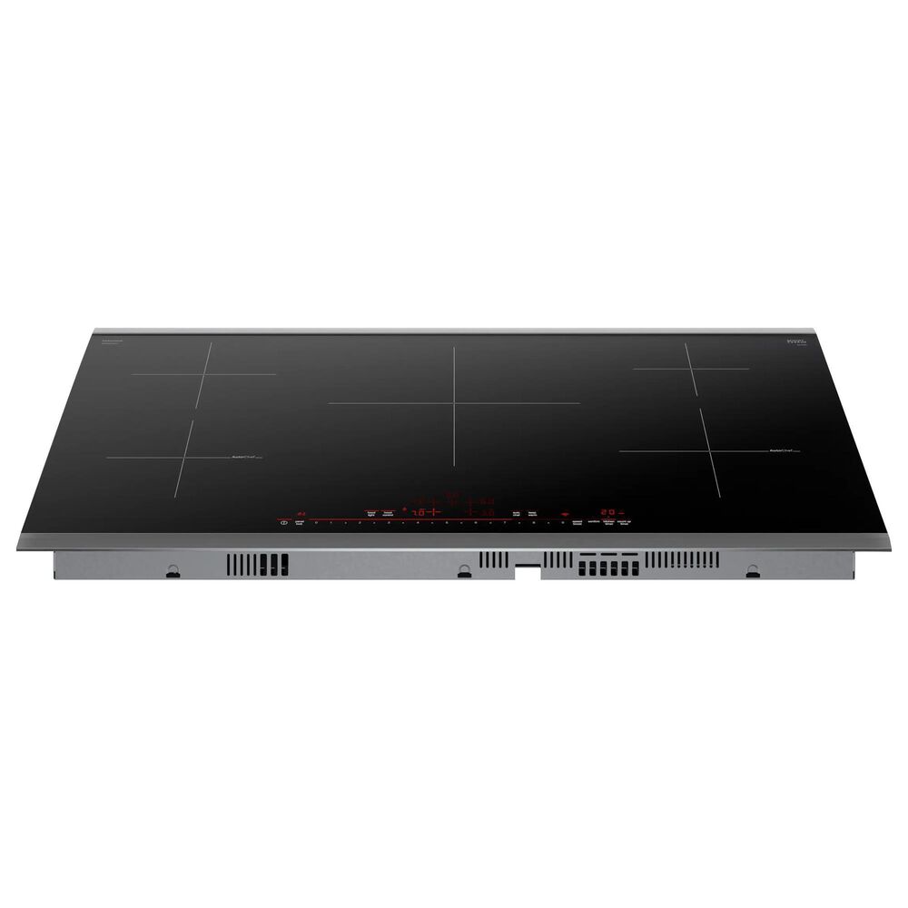 Bosch 36&quot; Induction Cooktop, 800 Series, Black, Stainless Steel Frame, Home Connect, , large