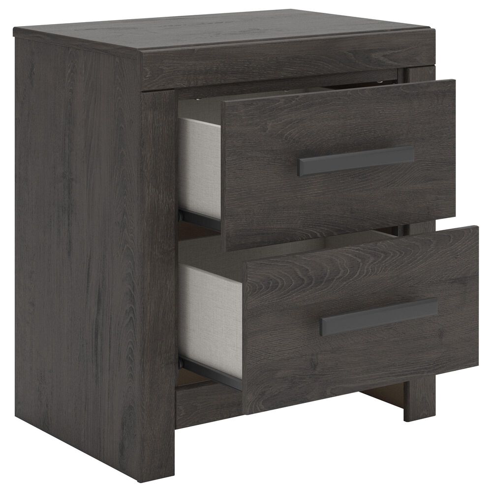 Ashley Prendonea 4-Piece Twin Bedroom Set in Dark Charcoal, , large