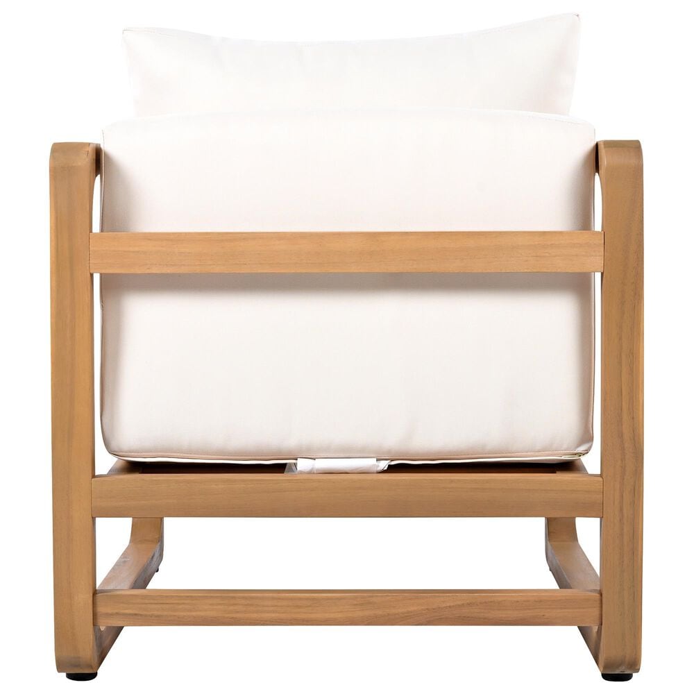 Hearth and Haven 3-Piece Patio Chat Set with Rounded Lines in Beige, , large