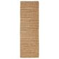 L&R Resources Natural Fiber 2"6" x 7"9" Sahara Runner, , large
