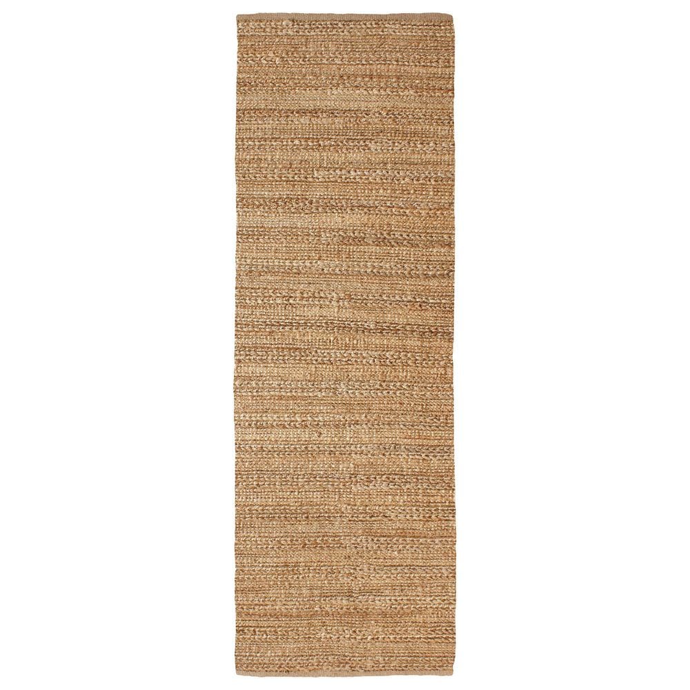 L&R Resources Natural Fiber 2"6" x 7"9" Sahara Runner, , large