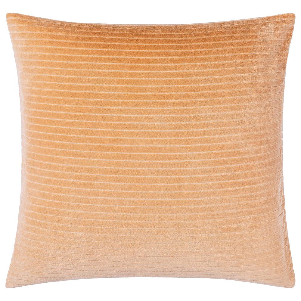 Surya 20" Square Throw Pillow in Camel, , large