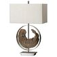 Uttermost Ambler Table Lamp in Polished Nickel, , large
