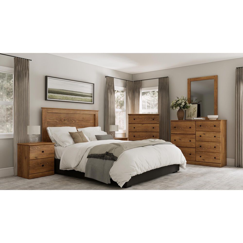 Lemoore Essentials 32" 5-Drawer Chest in Saratoga Pine, , large