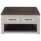 Ashley Darborn 3-Piece Occasional Table Set in Light Gray and Brown Cherry, , large