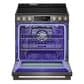 LG 6.3 Cu. Ft. Smart Electric Slide-in Range with Air Fry and EasyClean in Black Stainless Steel, , large