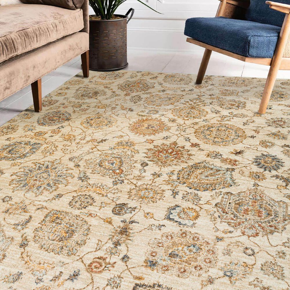 Dalyn Rug Company Bergama BE5 5&#39; x 7&#39;10&quot; Ivory Area Rug, , large