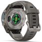 Garmin fenix 9 Smartwatch 43mm Titanium with Pebble Gray Silicone Band, , large