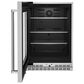 KitchenAid 24" Undercounter Refrigerator with Glass Door and Shelves in Stainless Steel, , large