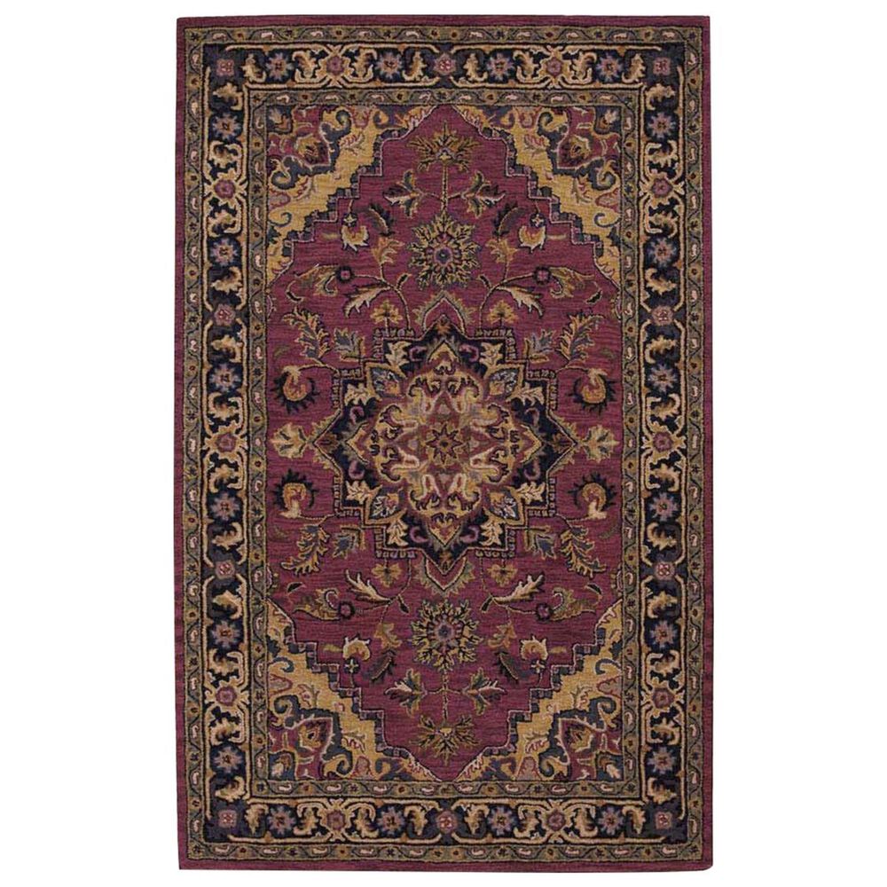 Nourison India House IH02 5' x 8' Rust Area Rug, , large